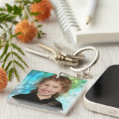 Kinder foto Sleutelhanger Gift for ma of Grandma (Voorkant Rechts)