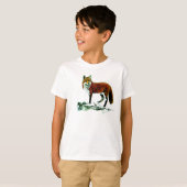 Kinder Fox RInger T shirt (Voorkant volledig)