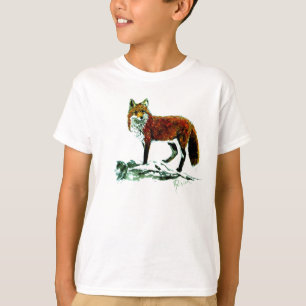 Kinder Fox RInger T shirt