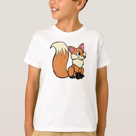 Kinder Fox T shirt (Voorkant)
