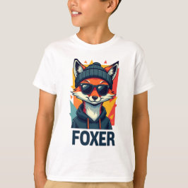 "Kinder Foxer T-Shirt - Leuk & speels Fox Design v