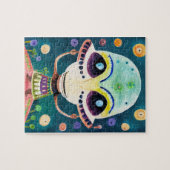 Kinder Fun Game Kleurrijke Schattigee Alien Legpuzzel (Horizontaal)