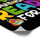 Kinder Fun IM klaar voor kleuterschool eerste scho Poster (Hoek)
