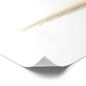 Kinder Funny Beer en Cute Puppy Dog Poster (Hoek)