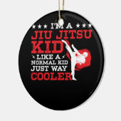 Kinder Funny BJJ & MMA Design Brazililian Jiu Jits Keramisch Ornament (Links)