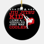 Kinder Funny BJJ & MMA Design Brazililian Jiu Jits Keramisch Ornament (Achterkant)