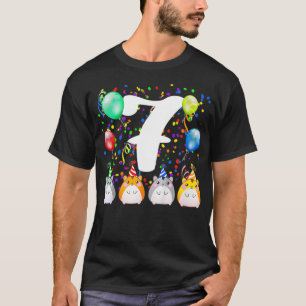 Kinder Funny Hamster Guinee 7 jaar oud T-shirt
