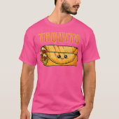 Kinder Funny Meican Taco Family Taquito T-shirt (Voorkant)