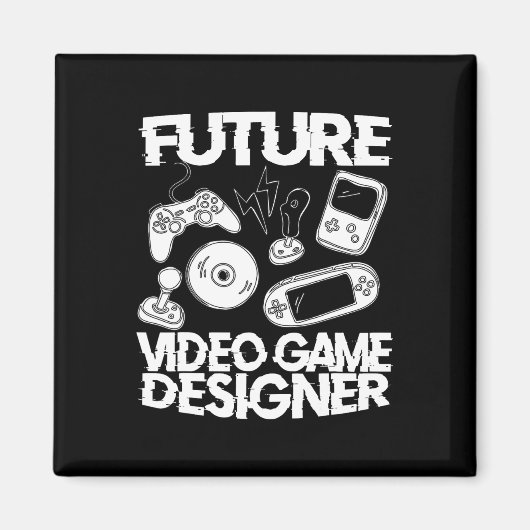 Kinder Game Programming Toekomstige Video Game Des Magneet (Voorkant)