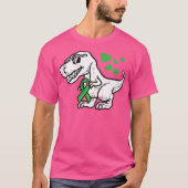 Kinder geestelijke gezondheid bewustzijn Dino bewu T-shirt (Voorkant)