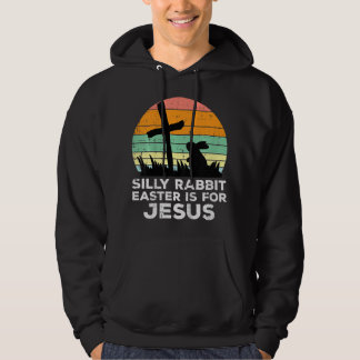 Kinder Gekke rabbijn Pasen is voor Jezus Christene Hoodie