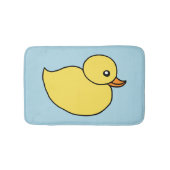 Kinder gele Baby Duck Duckie Bathroom Bath Mat Rug (Voorkant)
