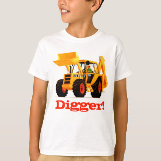 Kinder - gele - constructiedroger voor aangepaste t-shirt