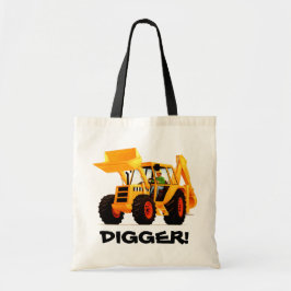 Kinder Gele Digger Tote Bag
