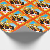 Kinder Gele Digger van de Douane Cadeaupapier (Hoek)