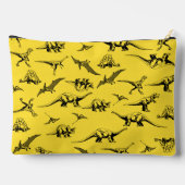 Kinder gele dinosaurus toilettas etui (Achterkant)