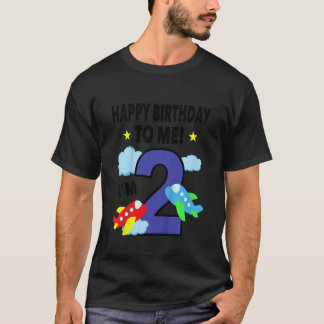 Kinder gelukkige verjaardag voor mij ben ik 2 Todd T-shirt