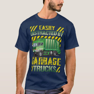 Kinder Gemakkelijk Vervormd door vuilniswagens T-shirt