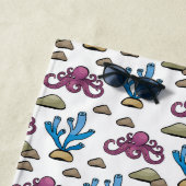 Kinder Gepersonaliseerd octopus Strandlaken (In situ)