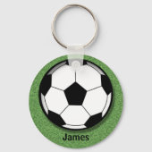 Kinder gepersonaliseerd Sleutelhanger Voetbal (Voorkant)