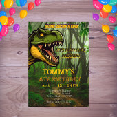 Kinder Gepersonaliseerde Dinosaurus Verjaardag Kaart