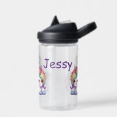 Kinder gepersonaliseerde eenhoorn waterfles (Links)