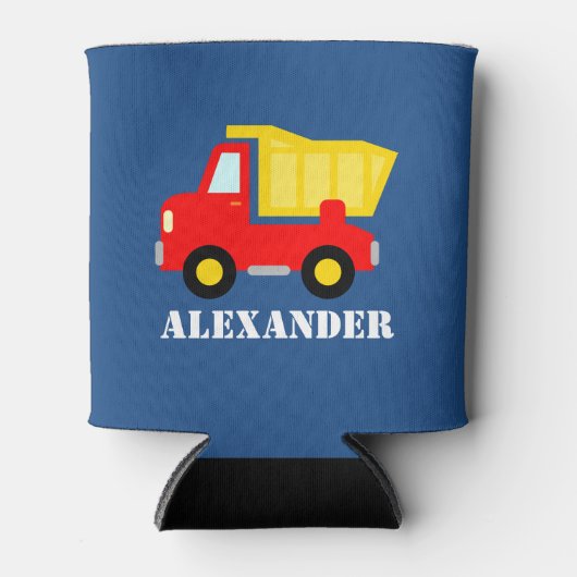 Kinder gepersonaliseerde koelboxxen met speelgoed  blikjeskoeler (Voorkant)