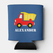 Kinder gepersonaliseerde koelboxxen met speelgoed  blikjeskoeler (Achterkant)