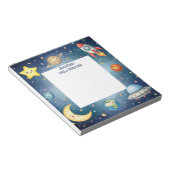 Kinder Gepersonaliseerde Mitswa Note Notitieblok (Schuin)