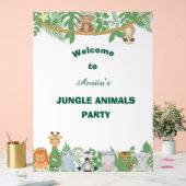 Kinder gepersonaliseerde Oerwouden welkomstbord Acryl Bord (Huwelijk)