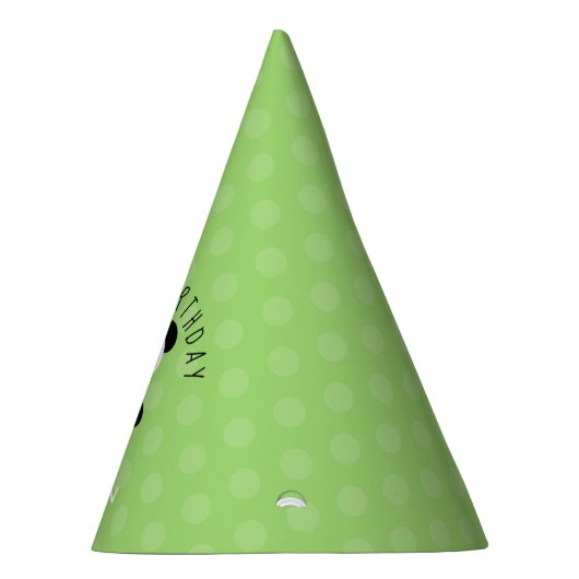 Kinder gepersonaliseerde Panda Kawaii Verjaardagsg Feesthoedjes (Rechts)