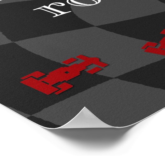 Kinder gepersonaliseerde Sjabloon van de Naam Geco Poster (Hoek)