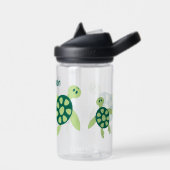 Kinder gepersonaliseerde zwemschildpadden waterfles (Links)