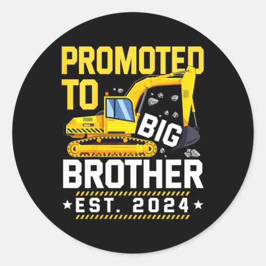 Kinder Gepromoveerd naar Big Bro 2024 Geniveaus na Ronde Sticker (Voorkant)