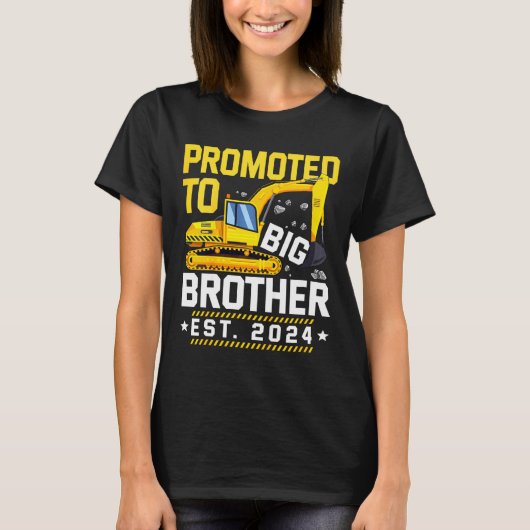 Kinder Gepromoveerd naar Big Bro 2024 Geniveaus na T-shirt (Voorkant)