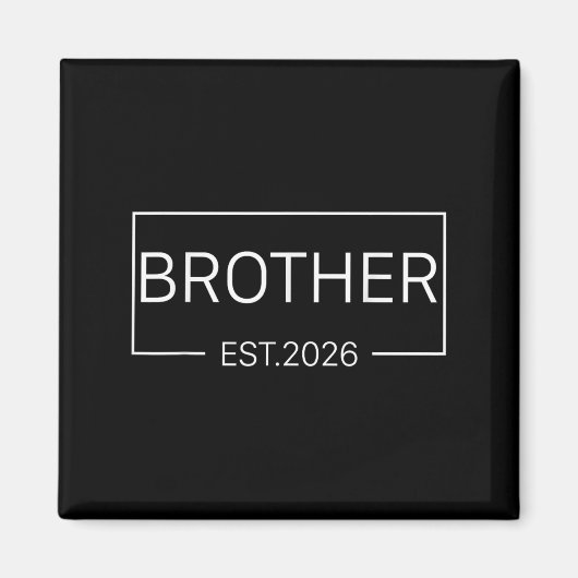 Kinder gepromoveerd tot Brother EST 2026 New Bro B Magneet (Voorkant)