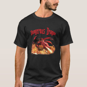 Kinder gevaarlijke draak t-shirt