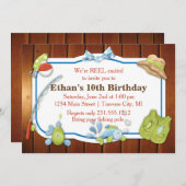 Kinder Geviste uitnodiging ter gelegenheid van de  (Voorkant / Achterkant)