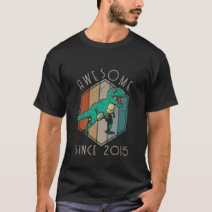 Kinder Geweldige sinds 2015 7 jaar oude geschenken T-shirt