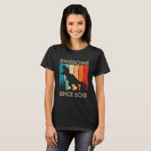 Kinder Geweldige sinds 2015 Dinosaur Rex 7 jaar ou T-shirt (Voorkant volledig)