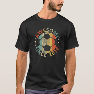 Kinder Geweldige sinds 2016 6e verjaardag van de V T-shirt