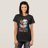 Kinder Geweldige sinds 2017 5e verjaardag 5 jaar o T-shirt (Voorkant volledig)