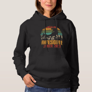 Kinder Geweldige sinds 2019 3rd Birthday Boy Dinos Hoodie