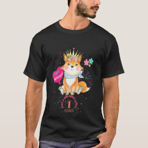Kinder gewoon een meisje die van vossen houdt verj t-shirt