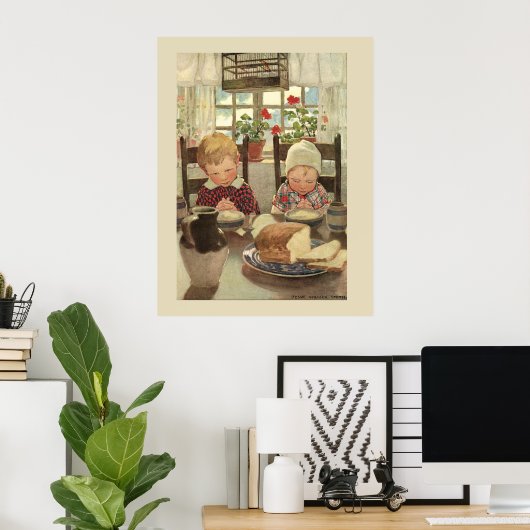 Kinder Gezegde Grace Poster (Thuiskantoor)