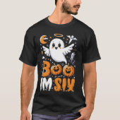 Kinder Ghost Boo Ik ben Drie Zesde Verjaardag Kind T-shirt (Voorkant)