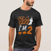 Kinder Ghost Boo Im 2 Twee-jarig Shirt Halloween