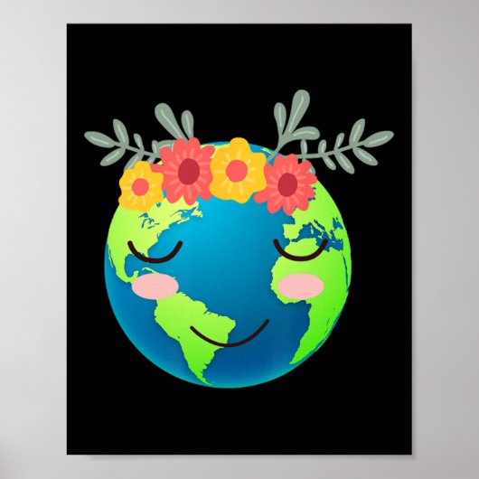 Kinder Gift Idee Earth Day Poster (Voorkant)