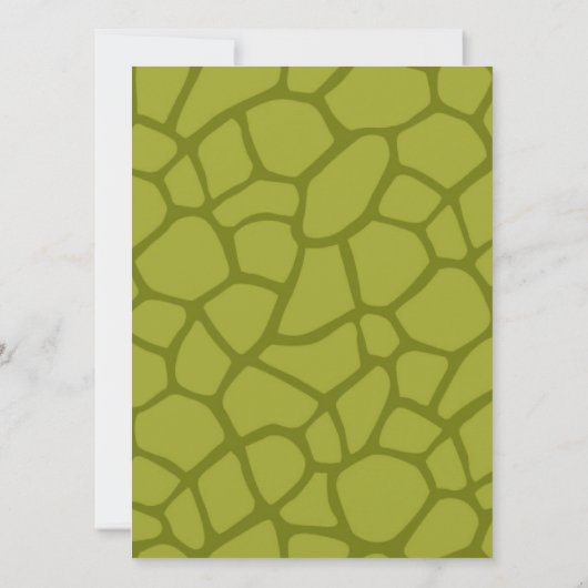 Kinder giraf verjaardag (Achterkant)