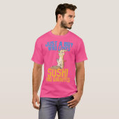 Kinder Giraffe Anime Gift T-shirt (Voorkant volledig)